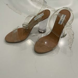 CLEARER CLEAR Steve Madden Heels